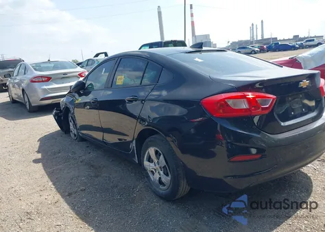 2017 Chevrolet Cruze Ls from USA, damaged, VIN 1G1BC5SM7H7239456